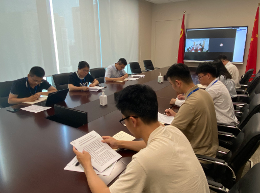 开云kaiyun在线召开支部党员大会